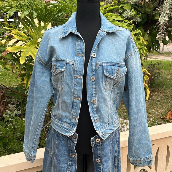 ZARA Maison Special Denim Jacket - Picture 6 of 11
